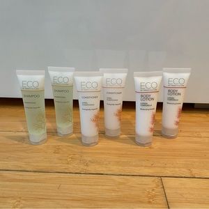 ECO travel size toiletries bundle